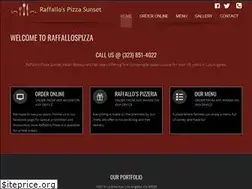 Sites similar to raffallospizzaonline.com