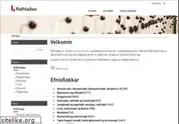 Sites similar to rafhladan.is