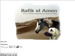 Sites similar to rafik-el-amen.de