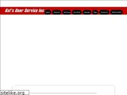 Sites similar to rafsdoorservice.com
