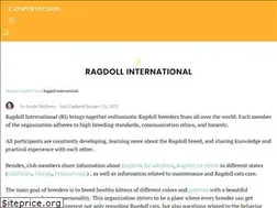 Sites similar to ragdollinternational.org