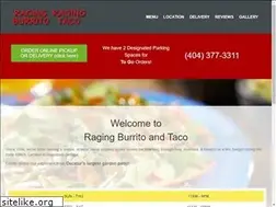 Sites similar to ragingburrito.com