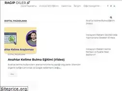 Sites similar to ragipdiler.com