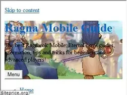Sites similar to ragnamobileguide.com