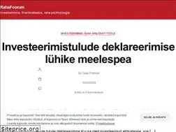 Sites similar to rahafoorum.ee
