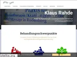 Sites similar to rahde-physiotherapie.de