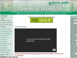 Sites similar to rahmen-wehr.de