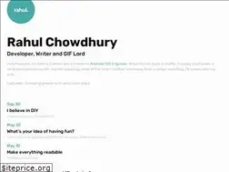 Sites similar to rahulchowdhury.co