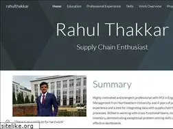 Sites similar to rahulthakkar.com