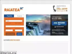Sites similar to raiateaviajes.com