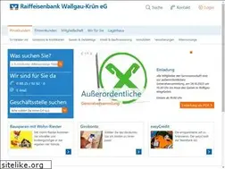 Sites similar to raiba-wallgau-kruen.de