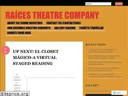 Sites similar to raicestheatrecompany.com