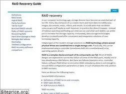 Sites similar to raid-recovery-guide.com