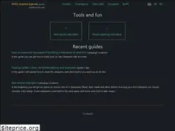 Sites similar to raid.guide