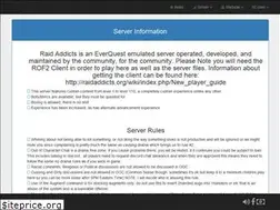 Sites similar to raidaddicts.org