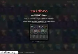 Sites similar to raidbro.com