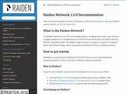 Sites similar to raiden-network.readthedocs.io