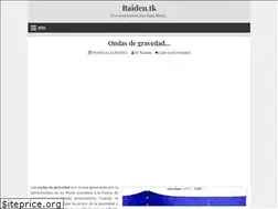 Sites similar to raiden.tk