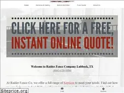 Sites similar to raiderfence.com