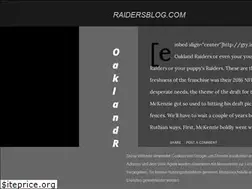 Sites similar to raidersblog.com