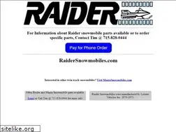 Sites similar to raidersnowmobiles.com