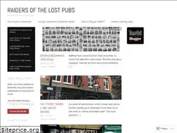 Sites similar to raidersofthelostpubs.net