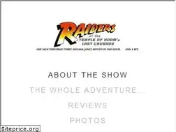 Sites similar to raidersofthetempleofdoomslastcrusade.com