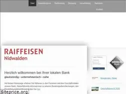 Sites similar to raiffeisen-nidwalden.ch