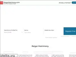Sites similar to raigarmatrimony.com