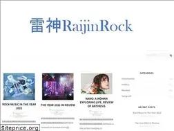 Sites similar to raijinrock.com