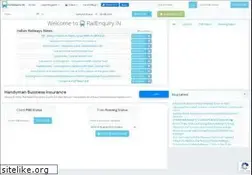 Sites similar to railenquiry.in