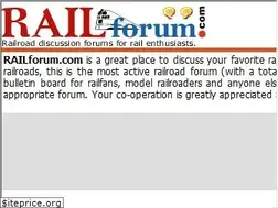 Sites similar to railforum.com