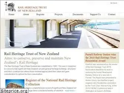 Sites similar to railheritage.org.nz