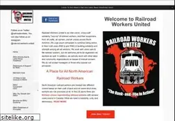 Sites similar to railroadworkersunited.org