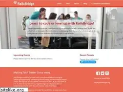 Sites similar to railsbridge.org