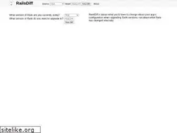 Sites similar to railsdiff.org
