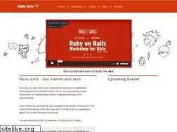 Sites similar to railsgirls.com