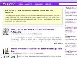 Sites similar to railsinside.com