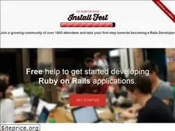 Sites similar to railsinstallfest.org