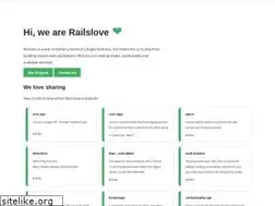 Sites similar to railslove.github.io