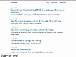 Sites similar to railsmine.net