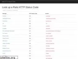 Sites similar to railsstatuscodes.com