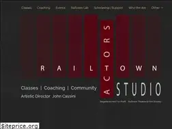 Sites similar to railtownactors.com