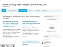 Sites similar to railwaypost.in