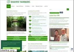 Sites similar to railwayramblers.org.uk