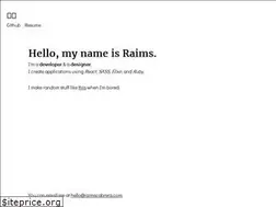 Sites similar to raimscabrera.com