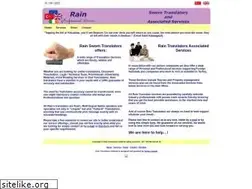 Sites similar to rain-translators.com