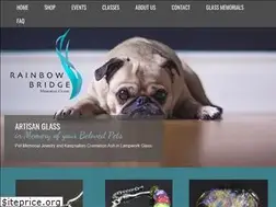 Sites similar to rainbowbridgememorialglass.com