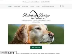 Sites similar to rainbowbridgepet.com