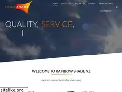 Sites similar to rainbowshade.co.nz